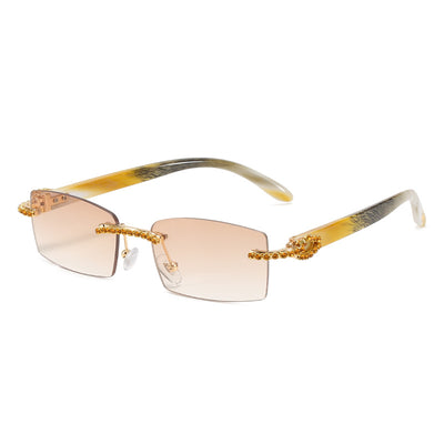 Gafas Cuadradas de Corte Diamante - Estilo Moderno - Image 4