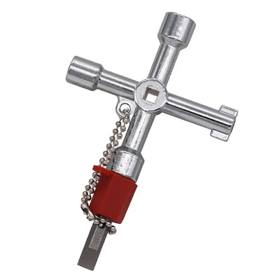 Llave Multiusos 4 en 1 para Servicios de Gas, Agua y Electricidad