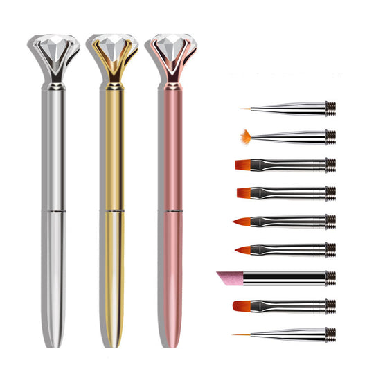 Set de Bolígrafos para Decoración de Uñas con Diamantes de Cuarzo - Image 6