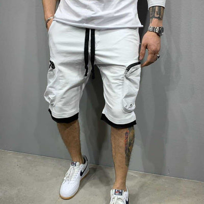 Shorts Deportivos Casuales Talla Grande para Hombre - Pantalones Cortos de Moda Internacional - Image 7