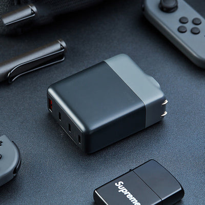 Cargador USB-A Multiusuario de 4 Puertos para Teléfonos y Computadoras
