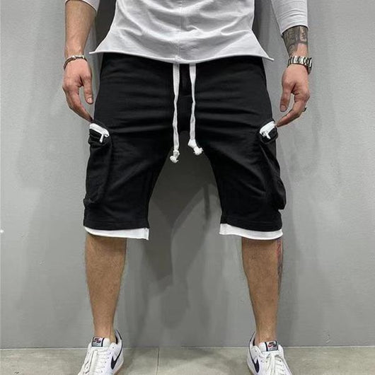 Shorts Deportivos Casuales Talla Grande para Hombre - Pantalones Cortos de Moda Internacional - Image 2