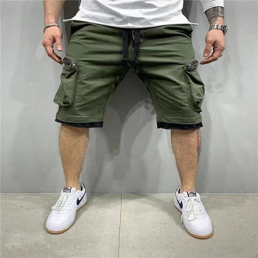 Shorts Deportivos Casuales Talla Grande para Hombre - Pantalones Cortos de Moda Internacional - Image 3
