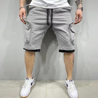 Shorts Deportivos Casuales Talla Grande para Hombre - Pantalones Cortos de Moda Internacional
