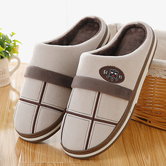 Pantuflas de Algodón Extragrandes para Hombre - Invierno - Image 10