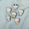 Broche de Té de Leche Perla - Accesorio de Moda Decorativo