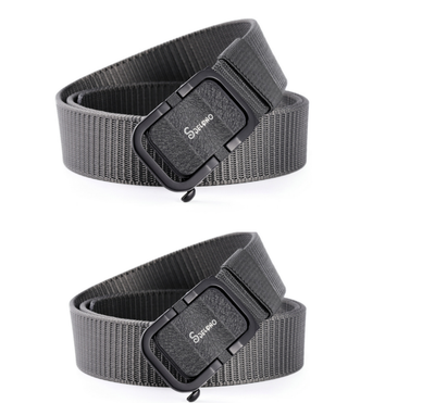 Cinturón de Lona Automático sin Hebilla - Resistente para Uso Outdoor y Casual - Image 8