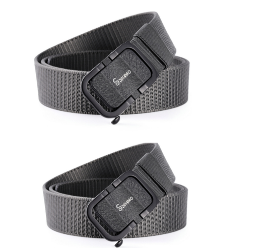 Cinturón de Lona Automático sin Hebilla - Resistente para Uso Outdoor y Casual - Image 8