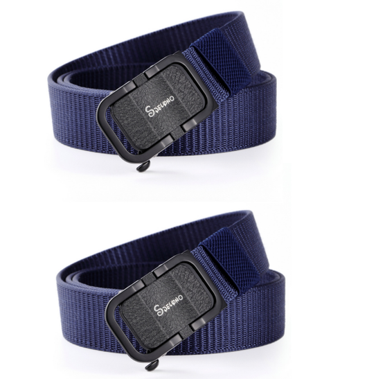 Cinturón de Lona Automático sin Hebilla - Resistente para Uso Outdoor y Casual - Image 9
