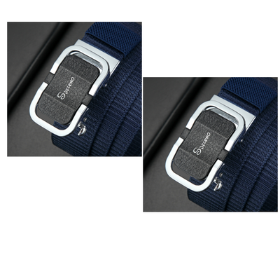 Cinturón de Lona Automático sin Hebilla - Resistente para Uso Outdoor y Casual - Image 12
