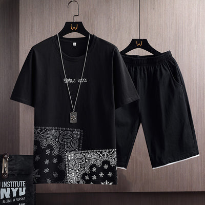 Conjunto Deportivo para Hombre - Camiseta y Shorts de Algodón para Verano - Image 10