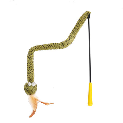Juguete Interactivo para Gatos - Varita con Cinta y Diseño Divertido - Image 4