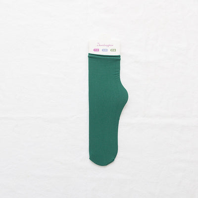 Calcetines de Terciopelo con Rayas Verticales y Puño Acanalado - Image 9
