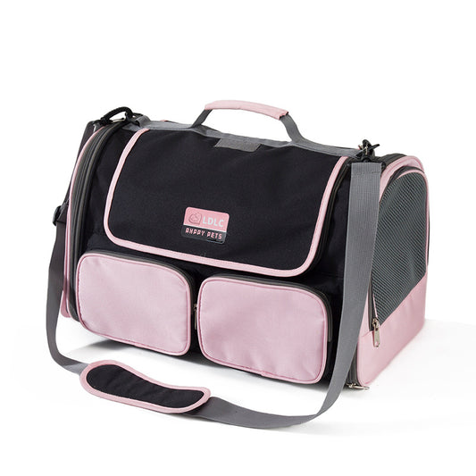 Bolsa Transportadora para Mascotas Transpirable - Diseño Moderno con Colores Vibrantes
