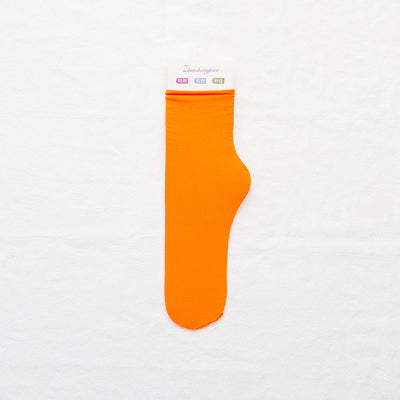Calcetines de Terciopelo con Rayas Verticales y Puño Acanalado - Image 3