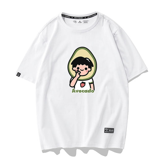 Camiseta Harajuku Verde Aguacate - Estilo Urbano Fresco para Estudiantes - Image 22