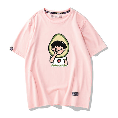 Camiseta Harajuku Verde Aguacate - Estilo Urbano Fresco para Estudiantes - Image 24