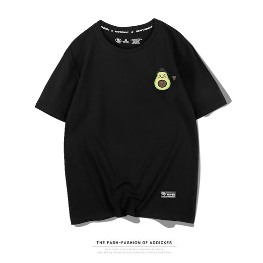 Camiseta Harajuku Verde Aguacate - Estilo Urbano Fresco para Estudiantes - Image 32