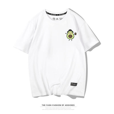 Camiseta Harajuku Verde Aguacate - Estilo Urbano Fresco para Estudiantes - Image 34