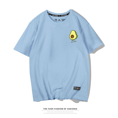 Camiseta Harajuku Verde Aguacate - Estilo Urbano Fresco para Estudiantes - Image 3