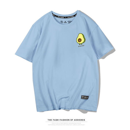 Camiseta Harajuku Verde Aguacate - Estilo Urbano Fresco para Estudiantes - Image 3