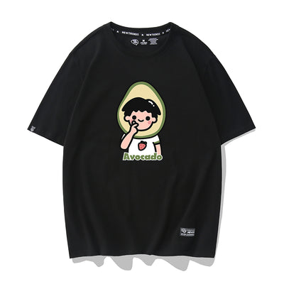 Camiseta Harajuku Verde Aguacate - Estilo Urbano Fresco para Estudiantes - Image 10