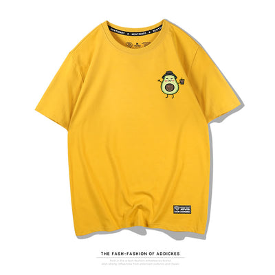 Camiseta Harajuku Verde Aguacate - Estilo Urbano Fresco para Estudiantes - Image 13