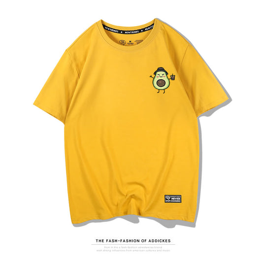 Camiseta Harajuku Verde Aguacate - Estilo Urbano Fresco para Estudiantes - Image 13