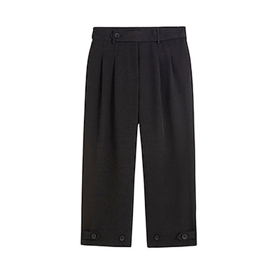 Pantalones Cropped Talle Alto Holgados y Casuales - Image 8