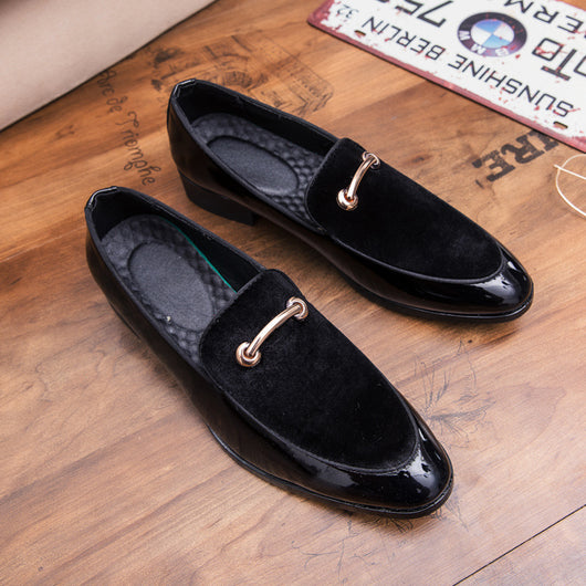Zapatos de Negocios de Cuero Respirable con Diseño Puntiagudo y Forro Polar - Image 11
