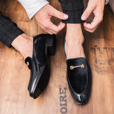 Zapatos de Negocios de Cuero Respirable con Diseño Puntiagudo y Forro Polar - Image 6