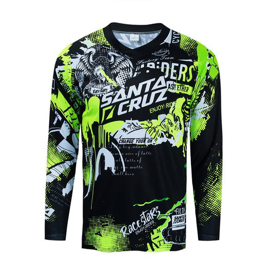 Jerseys de Motocross Transpirables de Secado Rápido para Hombre - Image 3