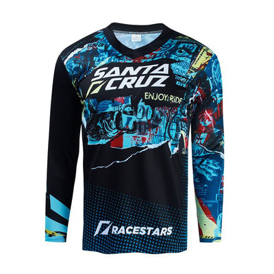 Jerseys de Motocross Transpirables de Secado Rápido para Hombre - Image 9
