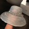 Sombrero de Playa Mujer con Protección UV UPF50 Plegable Viaje