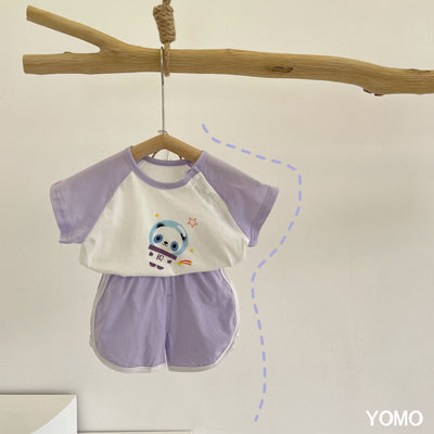 Conjunto de Dos Piezas para Bebé en Algodón 100% - Ropa de Verano de Manga Corta - Image 15
