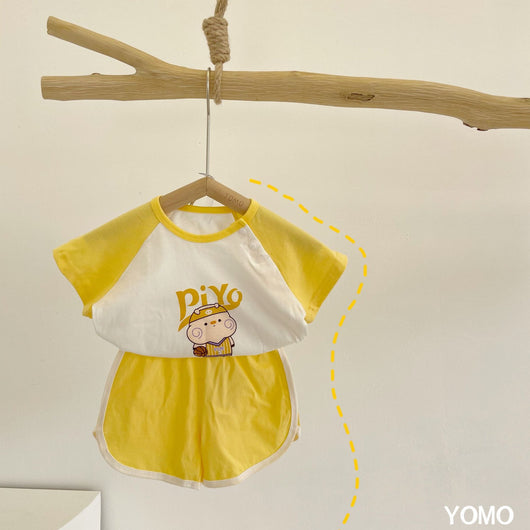 Conjunto de Dos Piezas para Bebé en Algodón 100% - Ropa de Verano de Manga Corta - Image 22