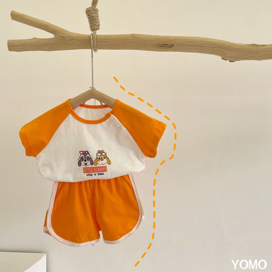 Conjunto de Dos Piezas para Bebé en Algodón 100% - Ropa de Verano de Manga Corta - Image 24