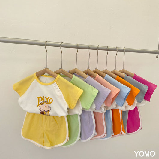 Conjunto de Dos Piezas para Bebé en Algodón 100% - Ropa de Verano de Manga Corta - Image 11