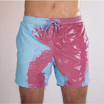 Shorts de Playa Termocromáticos con Cambio de Color al Agua - Image 10