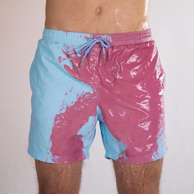 Shorts de Playa Termocromáticos con Cambio de Color al Agua - Image 14