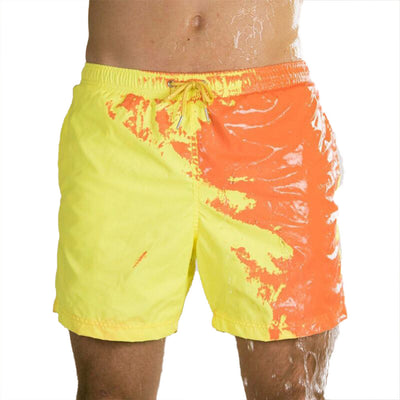 Shorts de Playa Termocromáticos con Cambio de Color al Agua - Image 3