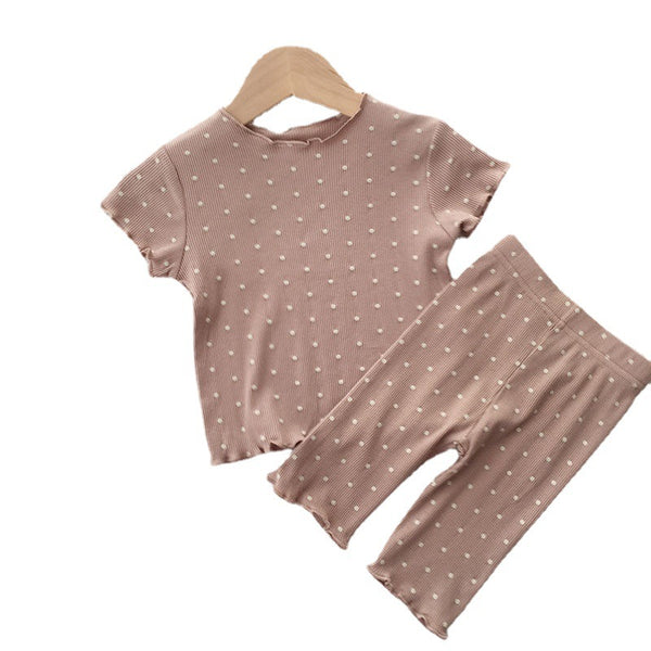 Conjunto Infantil Estilo Western Dos Piezas para Verano - Ropa Fresca y Cómoda