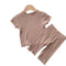 Conjunto Infantil Estilo Western Dos Piezas para Verano - Ropa Fresca y Cómoda