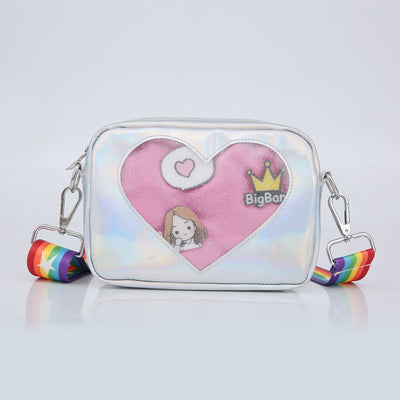 Bolsa Láser Cuadrada para Estudiantes - Bandolera Compacta de Moda - Image 6
