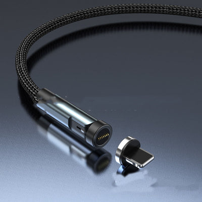 Cable Magnético de Carga Rápida 3A Giratorio Compatible con Apple - Image 13