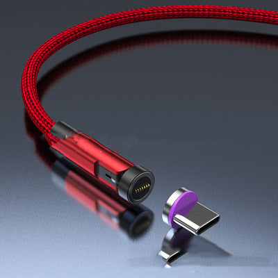 Cable Magnético de Carga Rápida 3A Giratorio Compatible con Apple - Image 12