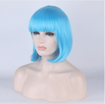 Peluca Cosplay Bob Corto - Estilo Versátil y Transformación Instantánea - Image 23