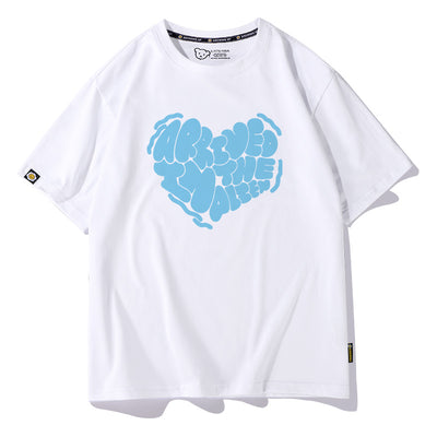 Playera de Algodón Puro Estampado Amor de Verano Manga Corta - Image 12