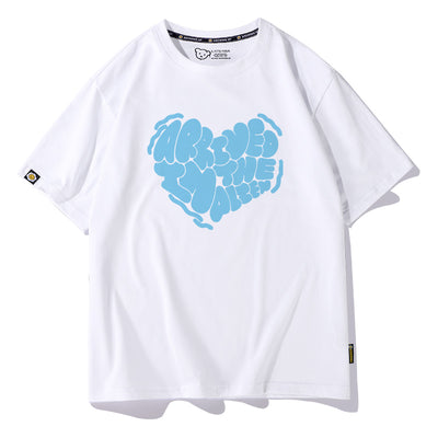 Playera de Algodón Puro Estampado Amor de Verano Manga Corta - Image 4