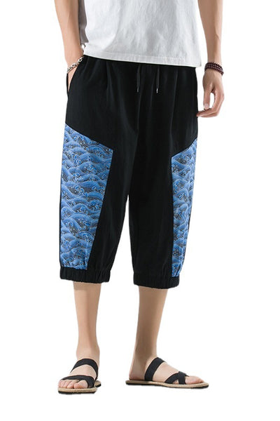 Pantalones Capri de Algodón y Lino Talla Grande - Image 6